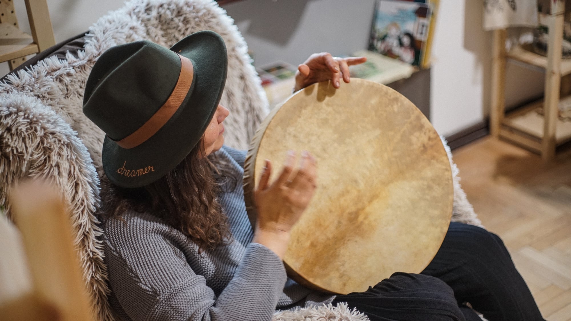 Lucru ritual cu toba